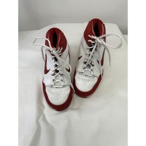 Nike Dream High top  Mens Size 8.5 Red White Basketball Shoes Very Good Cond‎